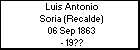 Luis Antonio Soria (Recalde)