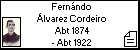 Fernándo Álvarez Cordeiro