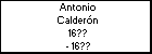 Antonio Calderón