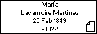 María Lacamoire Martínez