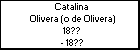 Catalina Olivera (o de Olivera)