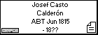 Josef Casto Calderón