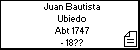 Juan Bautista Ubiedo
