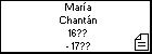 María Chantán