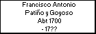 Francisco Antonio Patiño y Goyoso