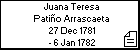 Juana Teresa Patiño Arrascaeta