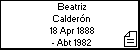 Beatriz Calderón