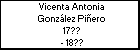 Vicenta Antonia González Piñero