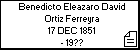 Benedicto Eleazaro David Ortiz Ferreyra