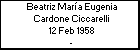 Beatriz María Eugenia Cardone Ciccarelli