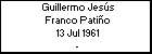 Guillermo Jesús Franco Patiño