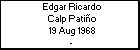 Edgar Ricardo Calp Patiño