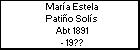 María Estela Patiño Solís