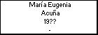 María Eugenia Acuña