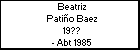 Beatriz Patiño Baez
