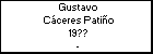 Gustavo Cáceres Patiño