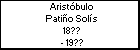 Aristóbulo Patiño Solís