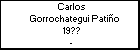 Carlos Gorrochategui Patiño