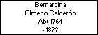 Bernardina Olmedo Calderón