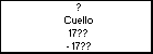 ? Cuello