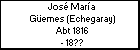 José María Güemes (Echegaray)