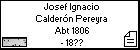 Josef Ignacio Calderón Pereyra