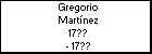 Gregorio Martínez
