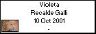 Violeta Recalde Galli