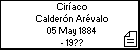 Ciríaco Calderón Arévalo