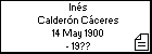 Inés Calderón Cáceres