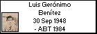 Luis Gerónimo Benítez