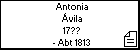 Antonia Ávila