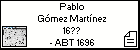Pablo Gómez Martínez