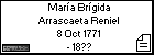 María Brígida Arrascaeta Reniel
