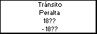 Tránsito Peralta