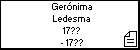 Gerónima Ledesma