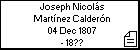 Joseph Nicolás Martínez Calderón