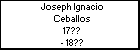 Joseph Ignacio Ceballos