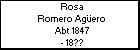 Rosa Romero Agüero
