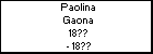 Paolina Gaona