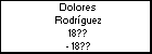 Dolores Rodríguez