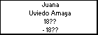 Juana Uviedo Amaya