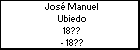 José Manuel Ubiedo