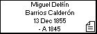 Miguel Delfín Barrios Calderón