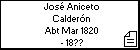 José Aniceto Calderón