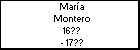 María Montero