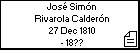 José Simón Rivarola Calderón