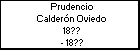 Prudencio Calderón Oviedo