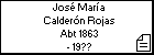 José María Calderón Rojas