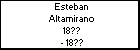 Esteban Altamirano